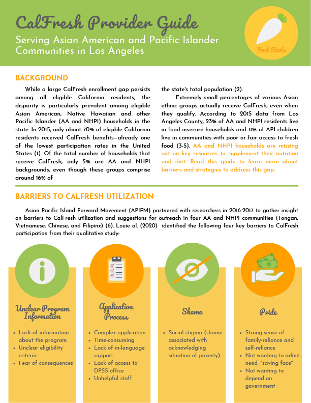 CalFresh Provider Guide